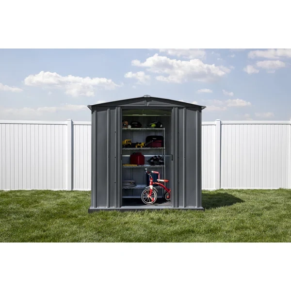 6 ft. W x 7 ft. D Arrow Metal Storage Shed