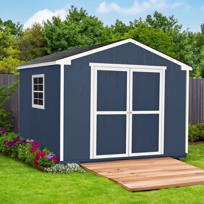 8.25' H x 10' W x 12' D CHARLESTON VALUE GABLE w/FLOOR