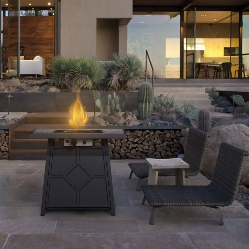 Steel Propane Outdoor Fire Pit