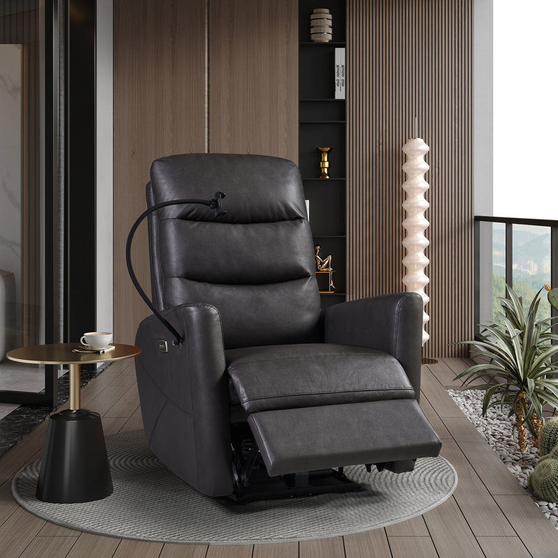 Faux Leather Home Theater Seat