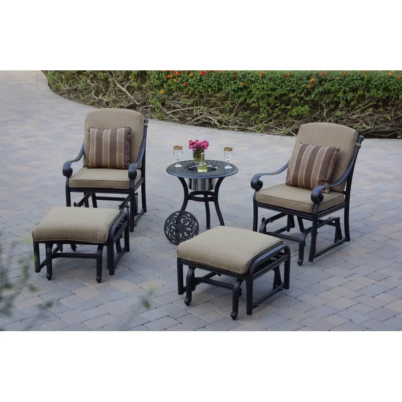 Byrge 2 - Person Outdoor Seating Group with Cushions