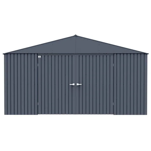 Elite 14 ft. W x 16 ft. D Metal Storage Shed