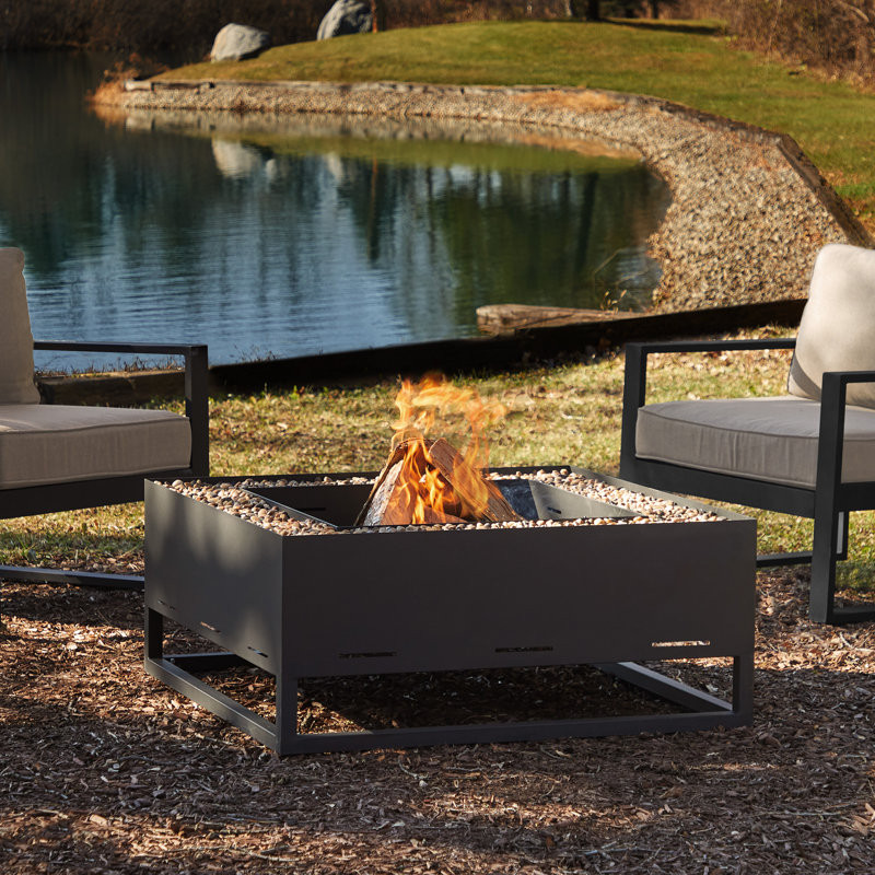 Trey Outdoor Wood Burning Fire Pit