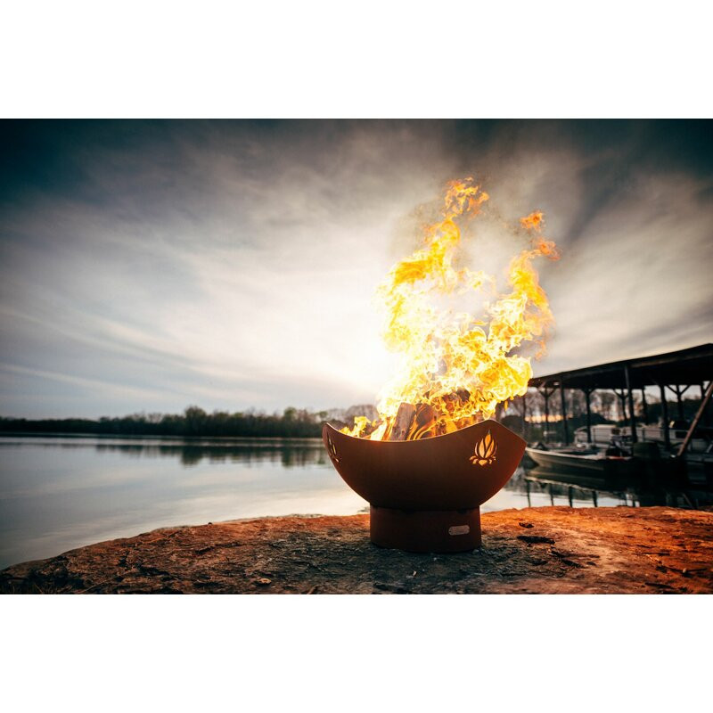 Namaste Fire Pit With Wood Burning