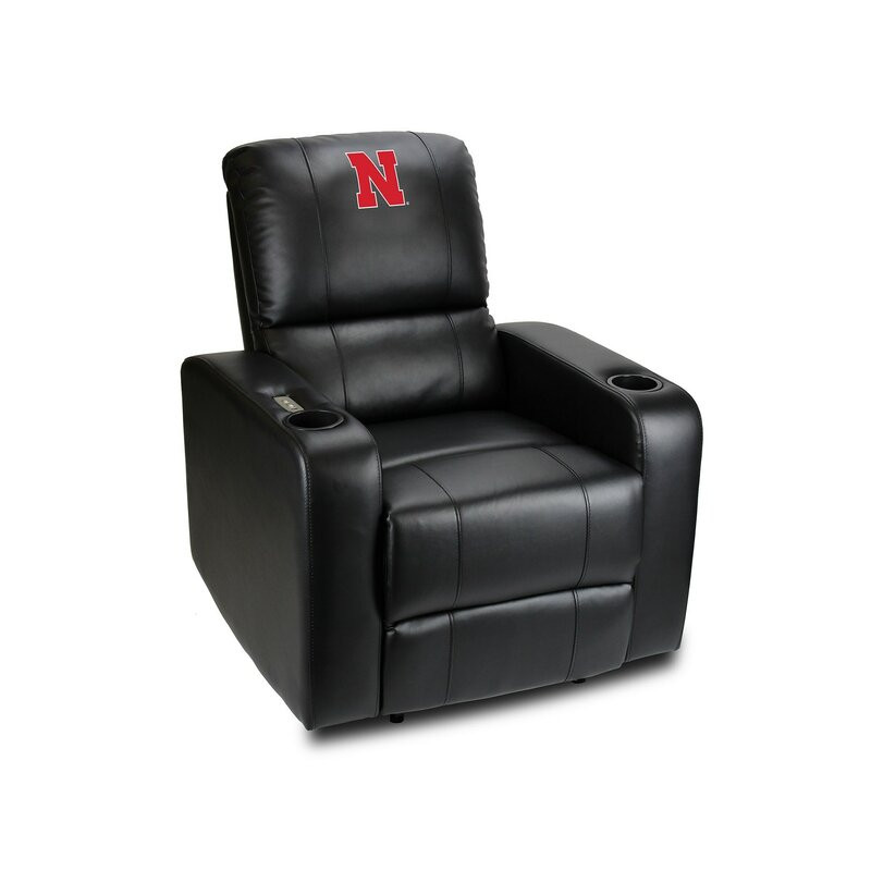 NCAA Power Theater Recliner NCAA Team: University of Nebraska, Lincoln