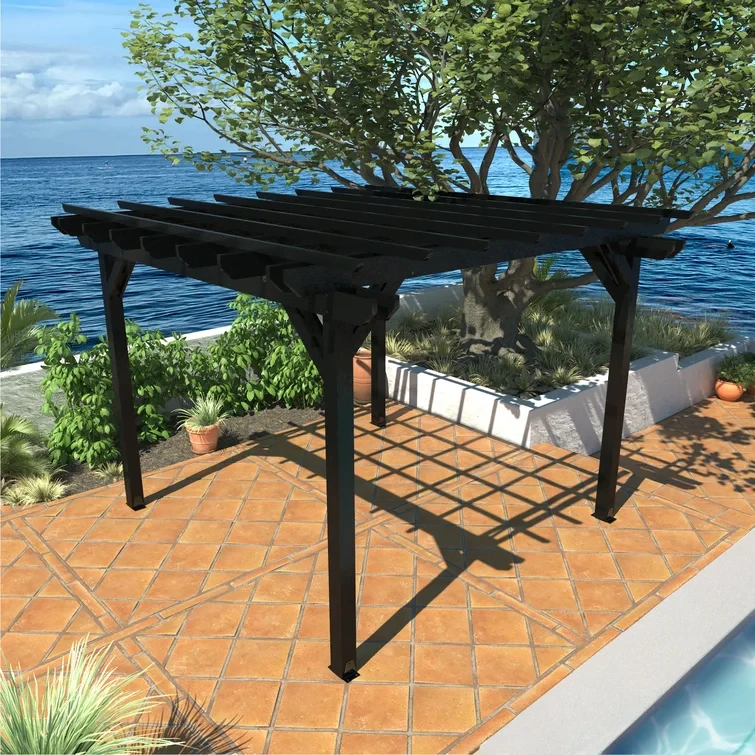 12 ft. W x 12 ft. D Ridgecrest Plastic Pergola