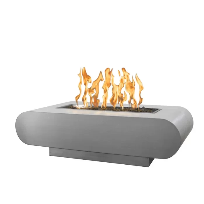 La Jolla Steel Propane/Natural Gas Fire Pit 15" H x 84" W x 28" D