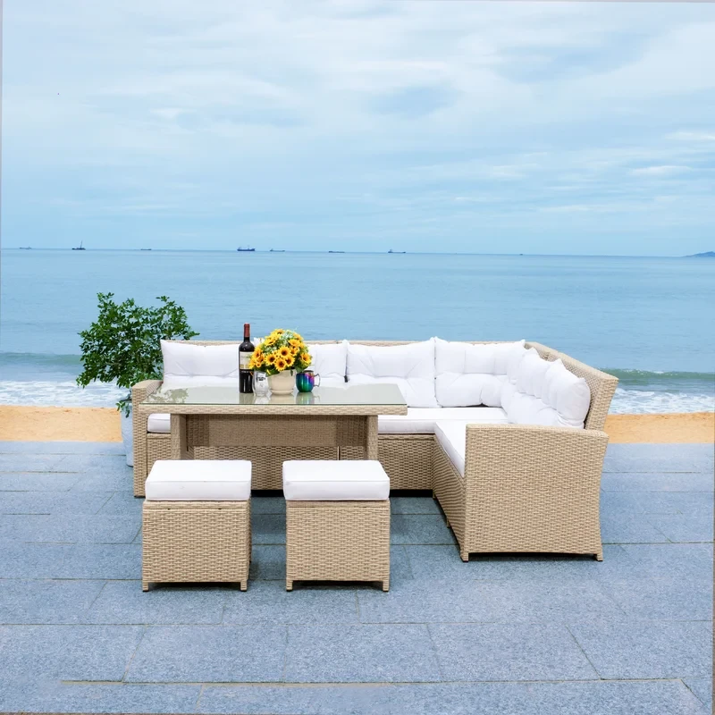 Barela 8 - Person Outdoor Seating Group with Cushions