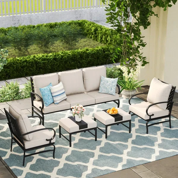 Bular Outdoor Seating Group with Cushions