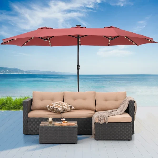 Alyah 4 - Person Outdoor Seating Group with Cushions