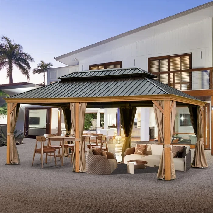 Lucio Aluminum Patio Gazebo