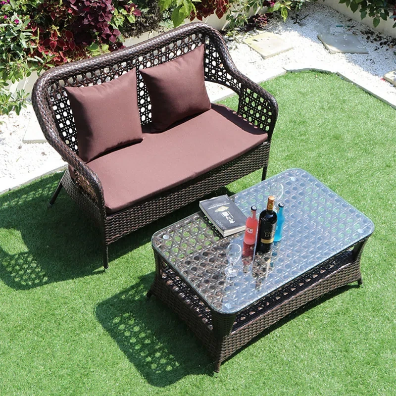 Millsaps 2 - Person Outdoor Seating Group with Cushions