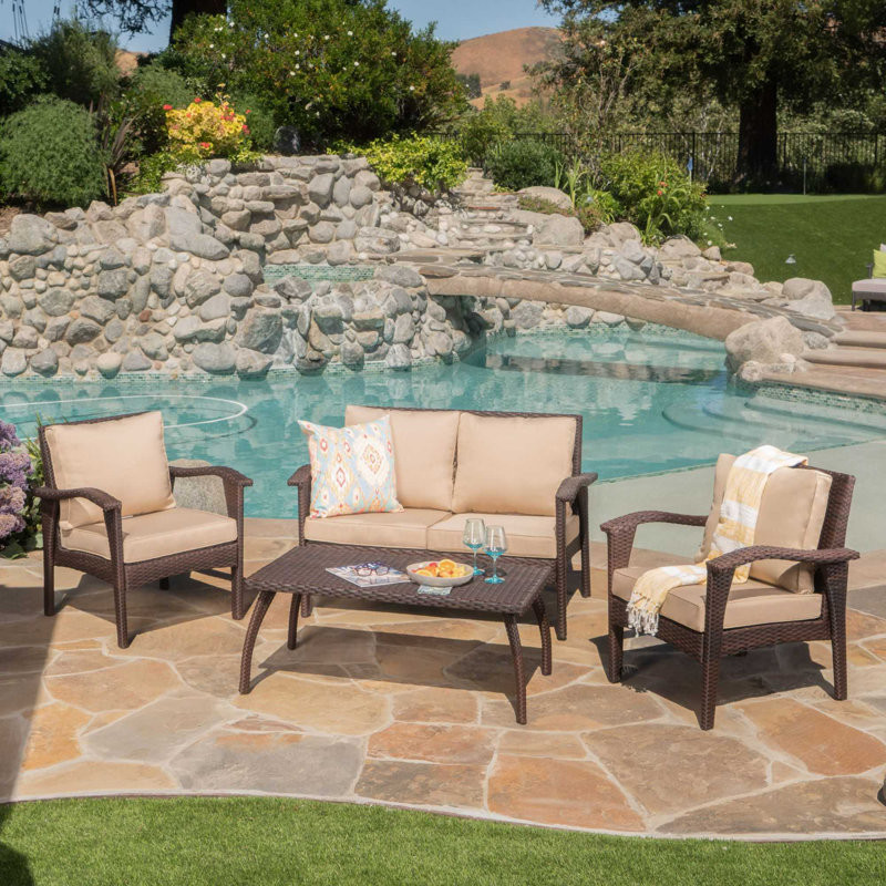 Patty 4 - Person Outdoor Seating Group