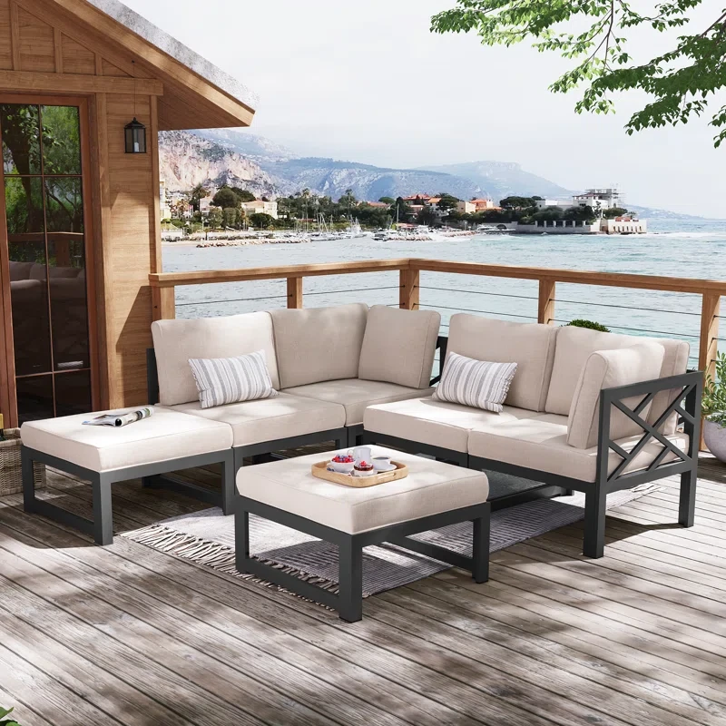 Outdoor Patio Sectional (Set Of 6)