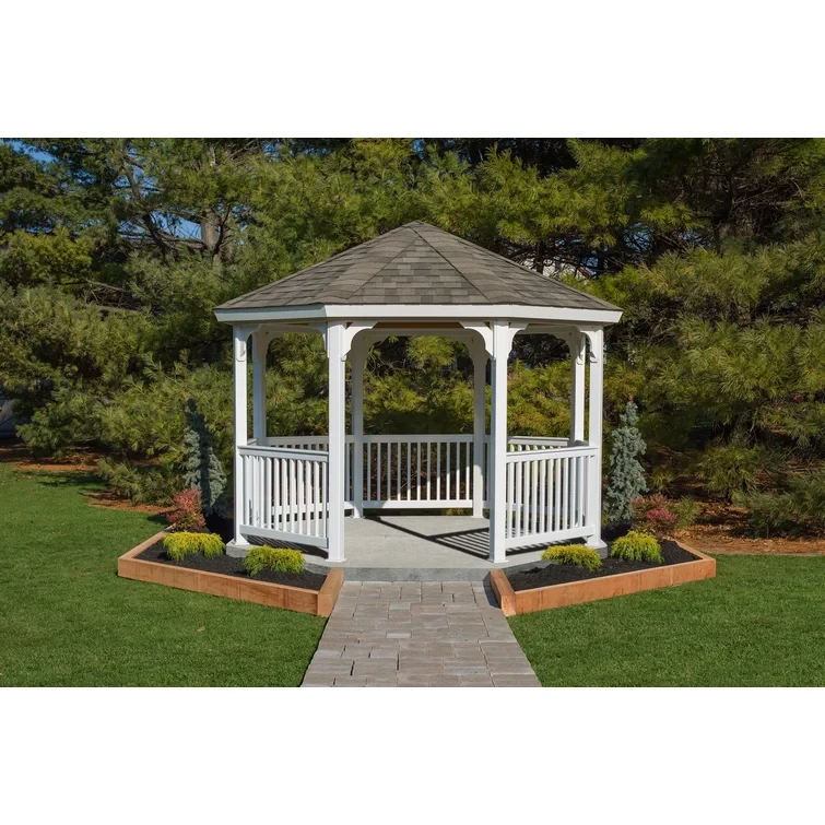 12 Ft. W x 12 FT. D Vinyl Patio Gazebo