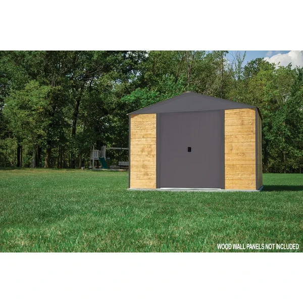 118.25 ft. W x 140.5 ft. D Metal Traditional Storage Shed