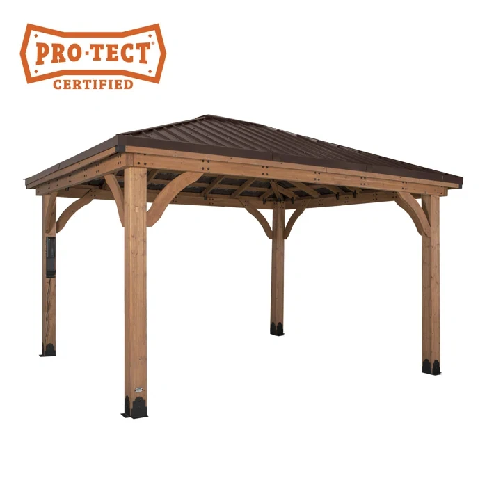 Backyard Discovery 9'8" H x 10' W x 14' D Barrington Gazebo