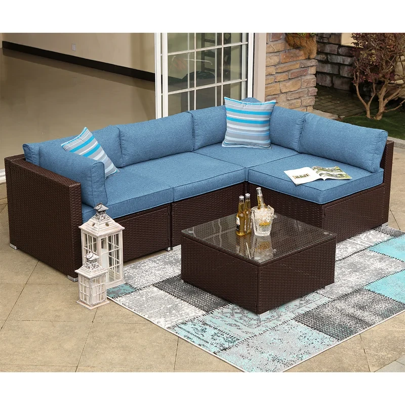 Maeve 4 - Person Outdoor Seating Group with Cushions