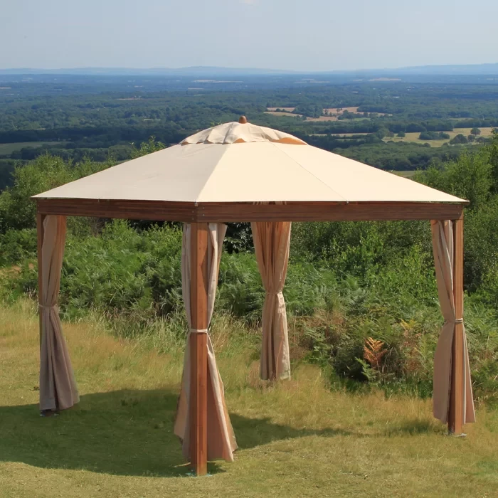 Jodi 10 Ft. W x 10 Ft. D Solid Wood Patio Gazebo