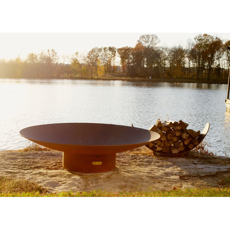 Asia Fire Pit 12'' H X 36'' W X 36'' D