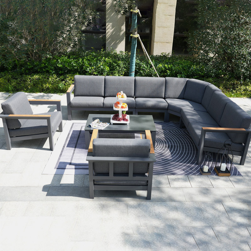 8 - Person Outdoor Seating Group with Cushions