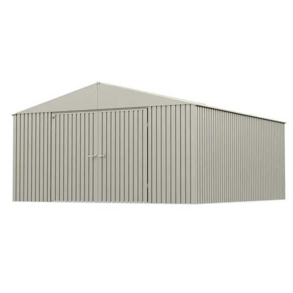 Elite 14 ft. W x 16 ft. D Metal Storage Shed