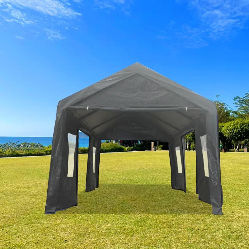 10x20ft Multi-purpose Heavy Duty Gazebo Carport, Outdoor Canopies,waterproof Outdoor Canopy For Vehicles And Events