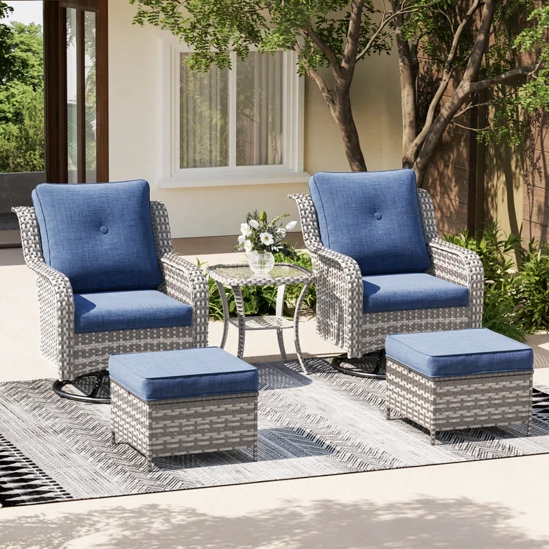 Ashantie 2 - Person Outdoor Seating Group with Cushions