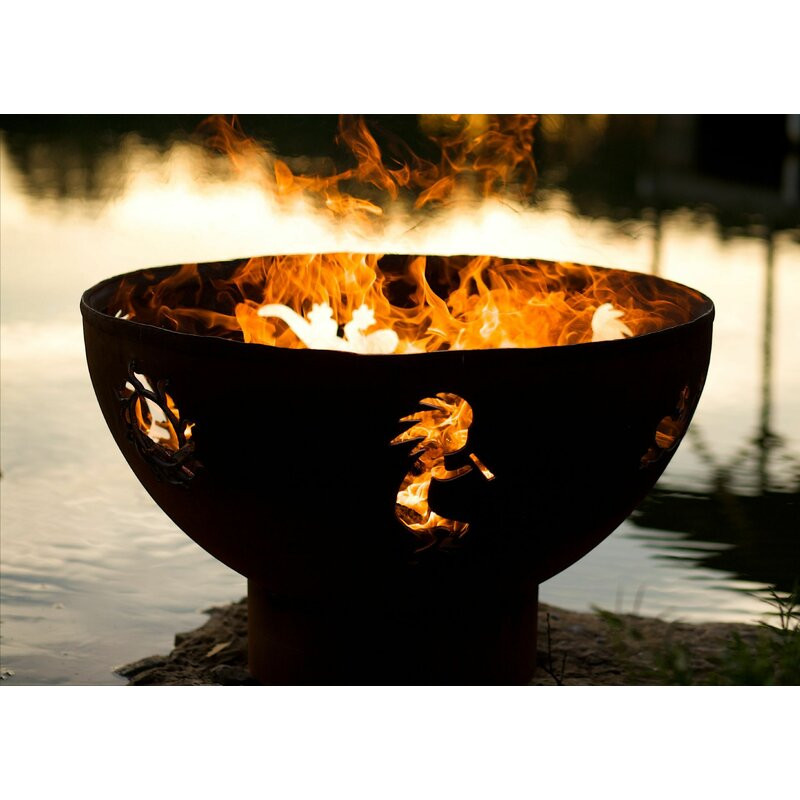 Kokopelli Match Lit Liquid Propane Fire Pit