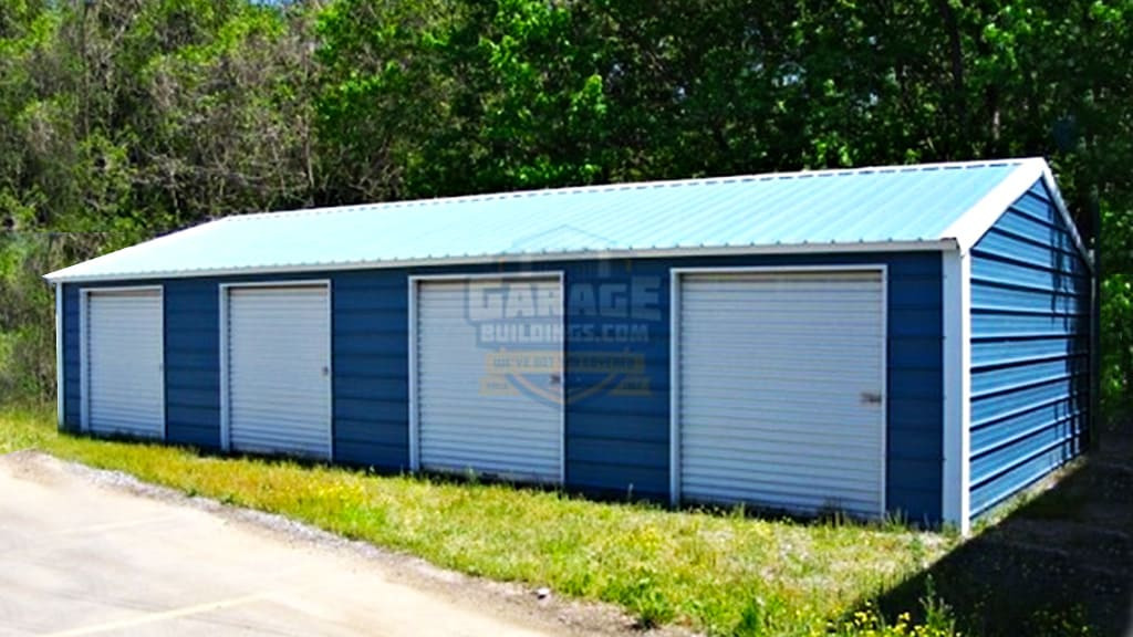 Metal Garages  24'x41' Side Entry Garage