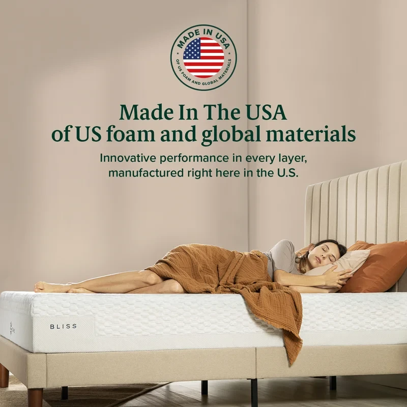 Zinus 10'' Medium Memory Foam Full Size Mattress