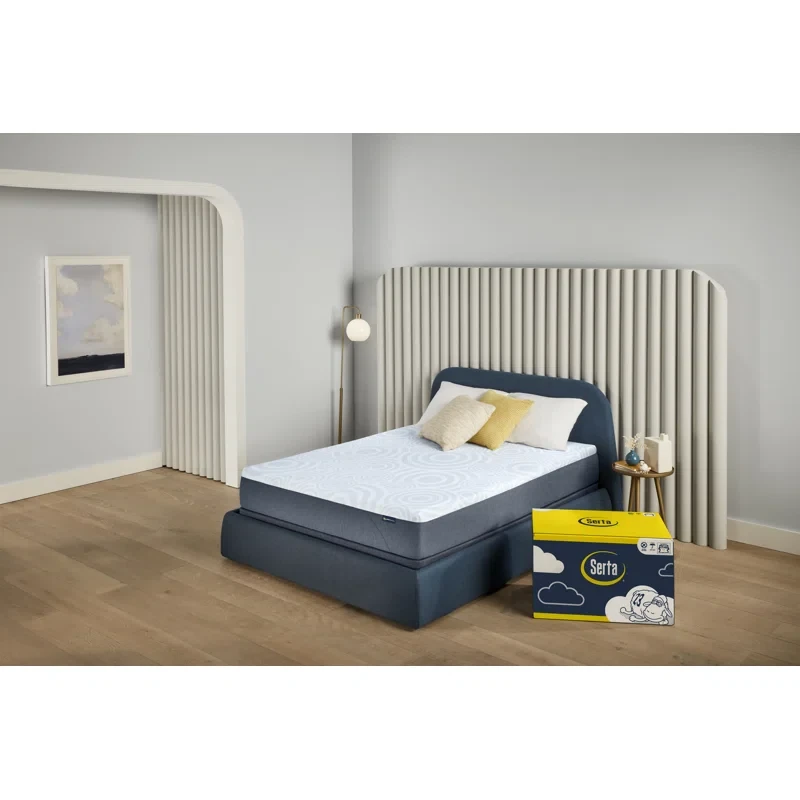 Serta Perfect Sleeper Nestled Night Medium Firm 10" Memory Foam California King Size Mattress