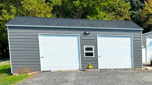 Metal Garages 30'x35' Side Entry Garage