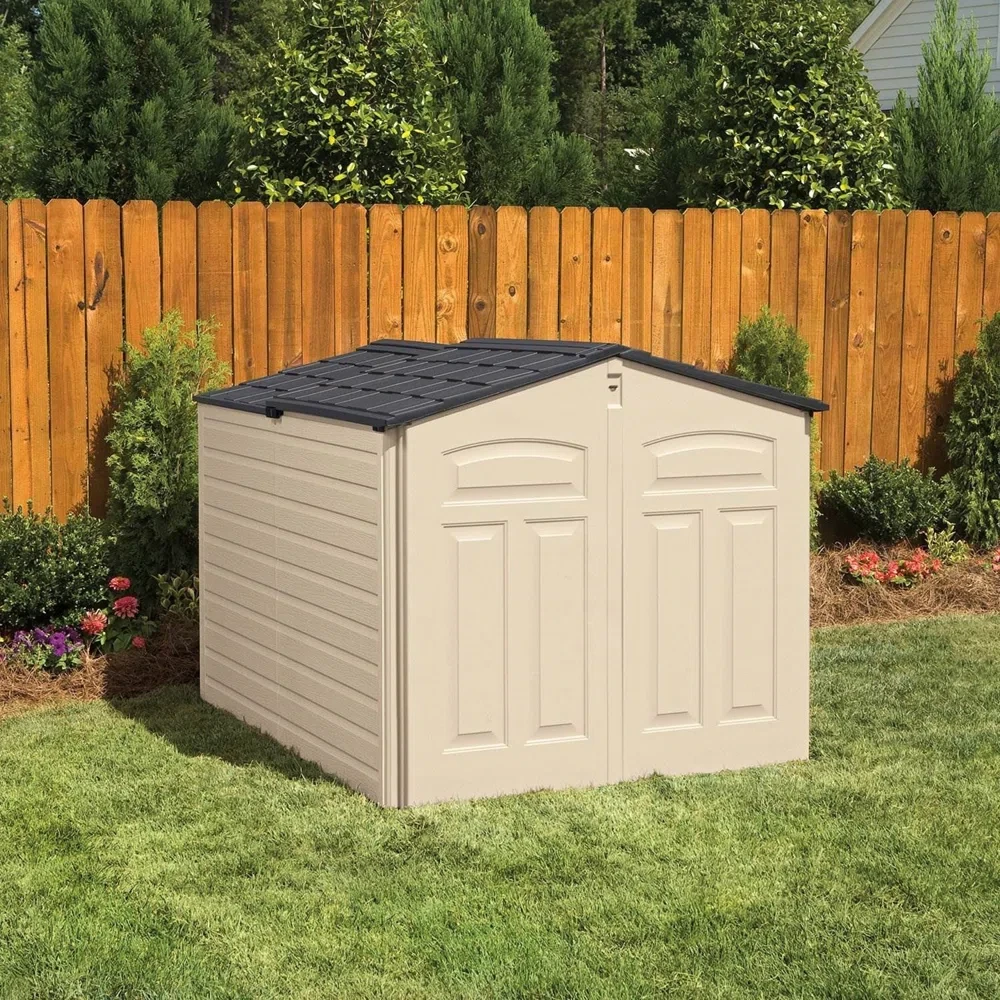 5 ft. W x 6 ft. D Plastic Storage Shed