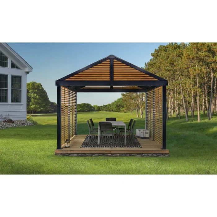 Boda 12 Ft. W x 12 Ft. D Aluminum Patio Gazebo