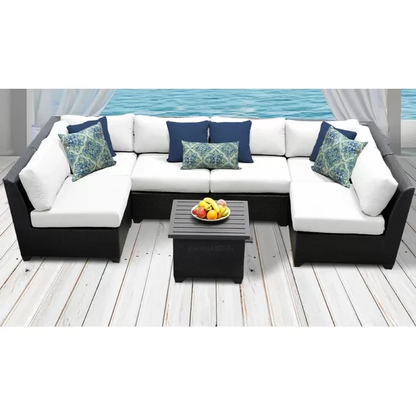 Anastase 6 - Person Outdoor Seating Group with Cushions