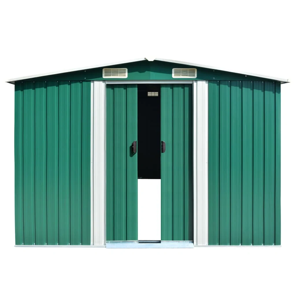 Keeneland 8 ft. 5 in. W x 26 ft. D Metal Storage Shed