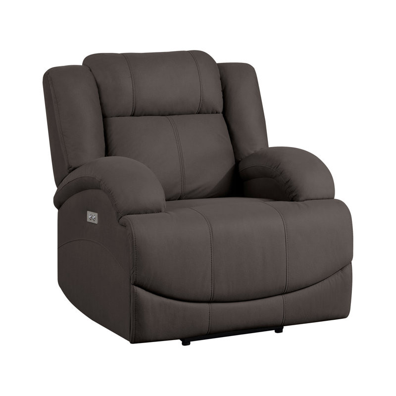 Malchy Upholstered Power Reclining Home Theater Seating