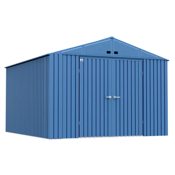 Arrow Elite 10 ft. W x 14 ft. D Galvanized Steel Storage Shed