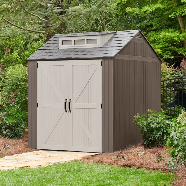 Rubbermaid 7 ft. x 10 ft. Easy Install Shed