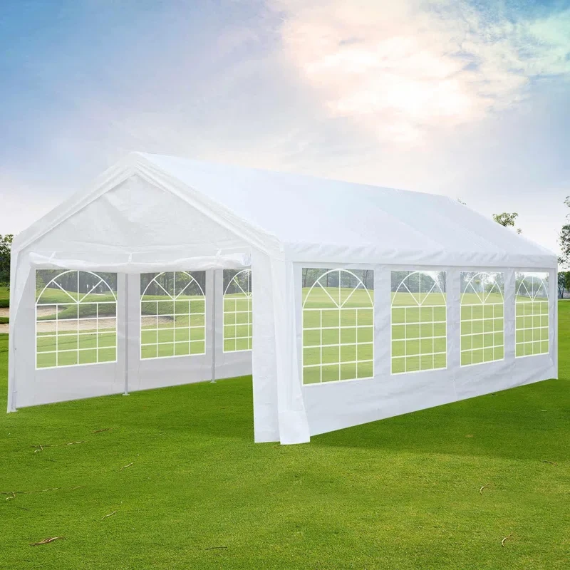 13 Ft. W x 26 Ft. D Galvanized Steel Party Tent