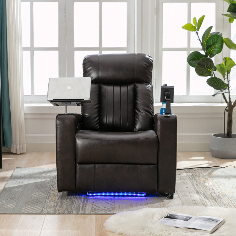 Shanice Upholstered Home Theater Seat