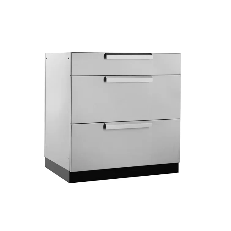 Outdoor Kitchen Classic 32In 3-Drawer Cabinet