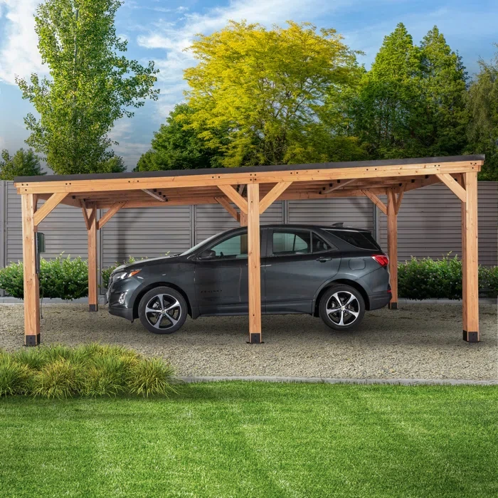 Backyard Discovery 20' X 12' Kingsport Carport Gazebo