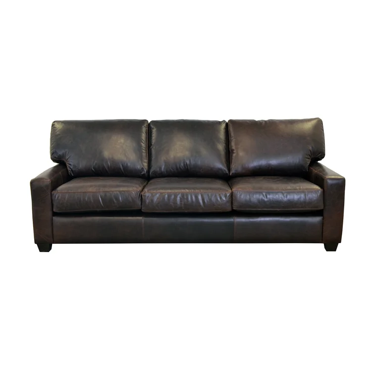 Rambow 93'' Leather Sofa