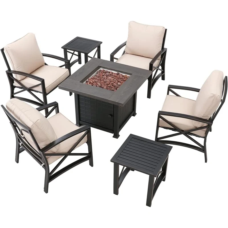 Sullie 4 - Person Outdoor Seating Group with Cushions