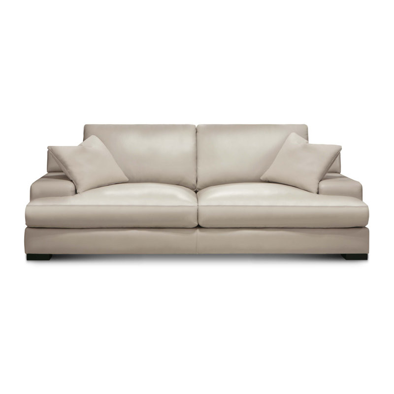 Emest 94'' Leather Sofa