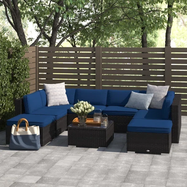 Mcgahan 6 - Person Outdoor Seating Group with Cushions