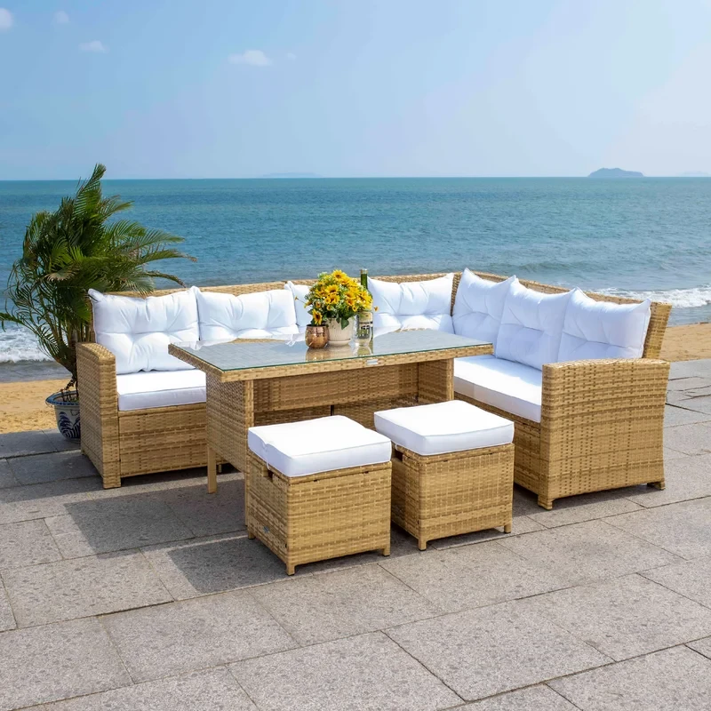 Barela 8 - Person Outdoor Seating Group with Cushions