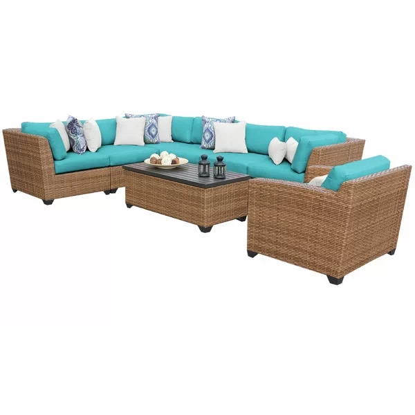 Ambroselli 6 - Person Outdoor Seating Group with Cushions